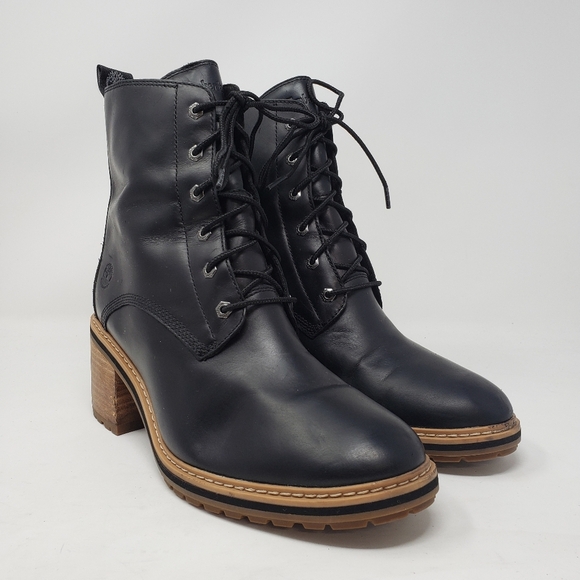 Timberland Shoes - Timberland Women’s Sienna Black Lace-up Boots size 10